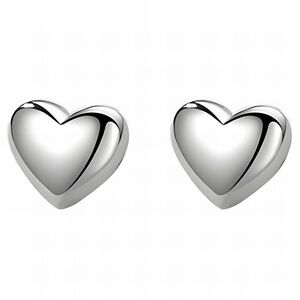 STAINLESS STEEL "HEARTS" EARRINGS, INTENSITY